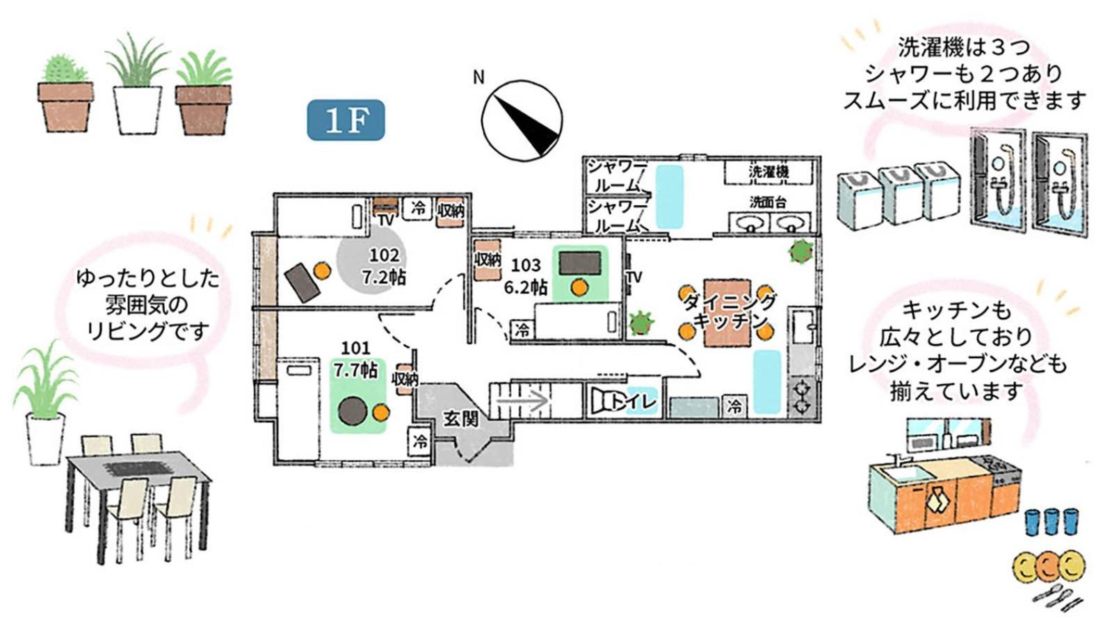 Готель ソフィアハウス横浜 -女性専用シェアハウス- Sopfia House Yokohama For Women Only Shared House Екстер'єр фото